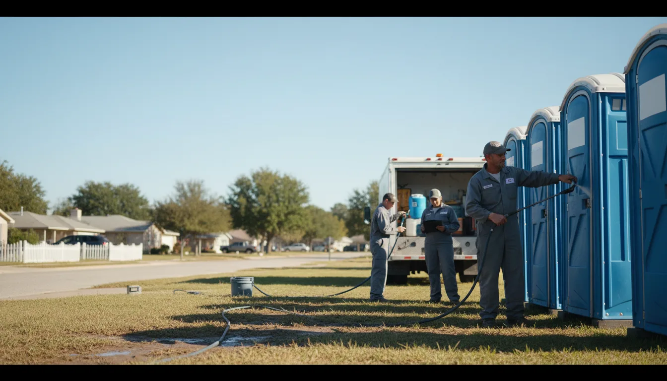 Long-Term Portable Toilet Rental in Mapleton, ND near me
